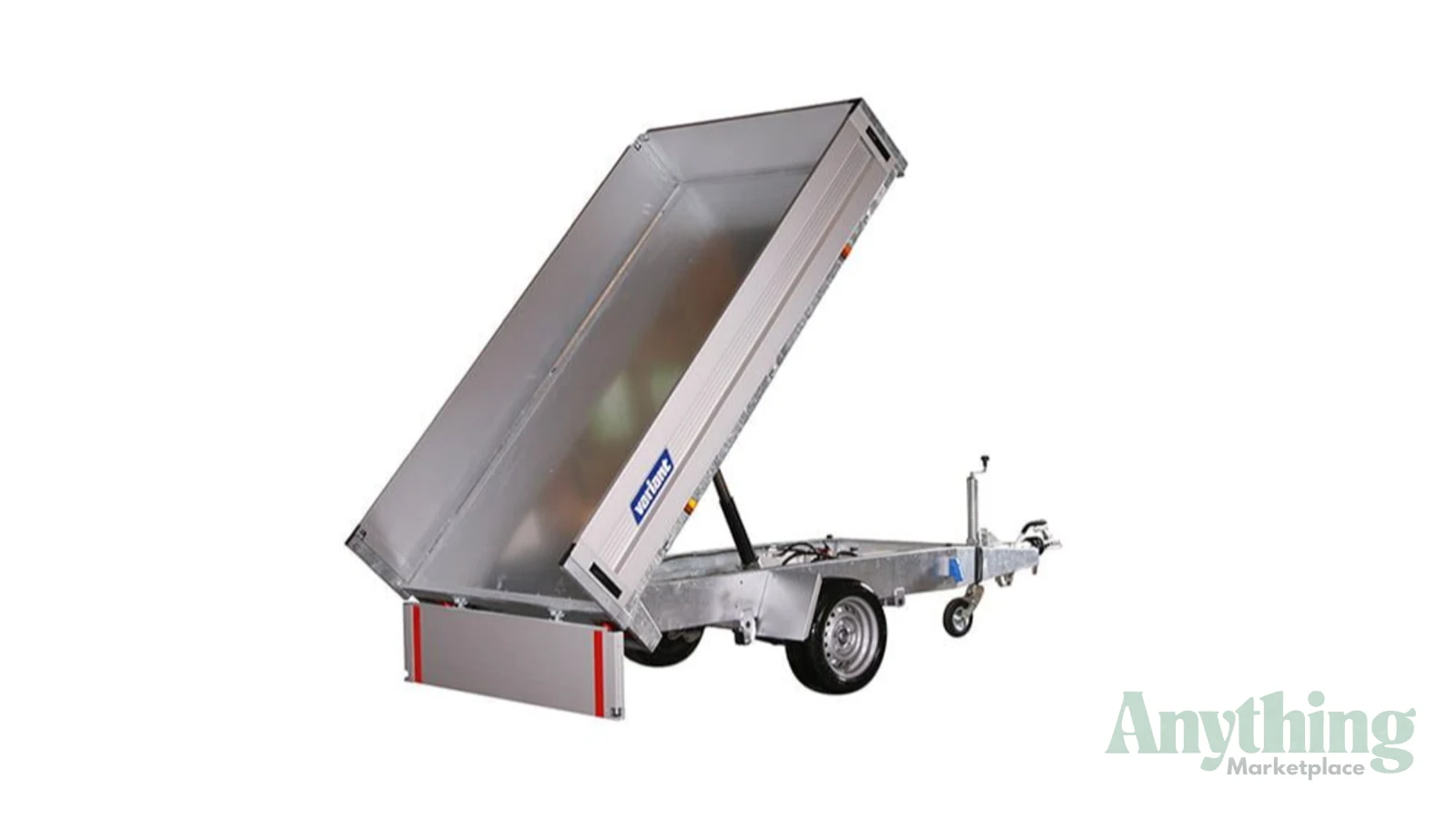Variant 1315 T2 1-Way Tipper Trailer - 1350kg Single Axle KNOTT Mechanical Overrun Brakes 2.6m